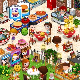 Icono de Cafeland: Juego de Restaurante