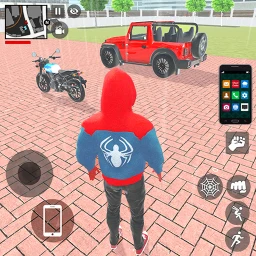 Icono de Indian Rope Spider Hero Game
